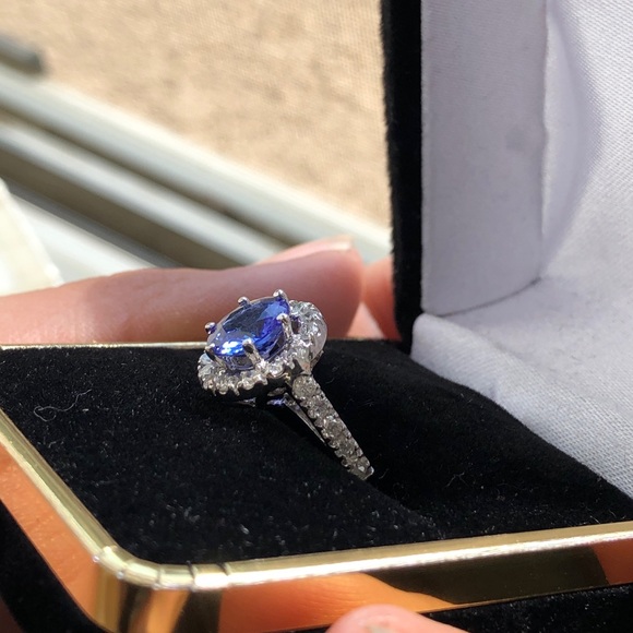 14K white gold ring - Picture 4 of 8